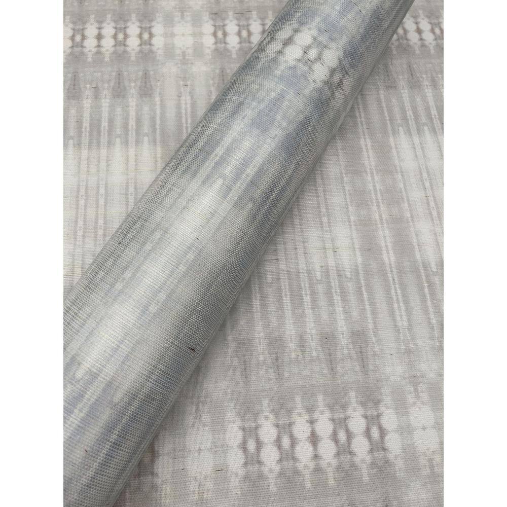Mist Abstract Geometric Grass Cloth Wall Mural