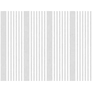 30" wide 50 SQ FT Soft Grey Stripe 20 ft Long Roll 