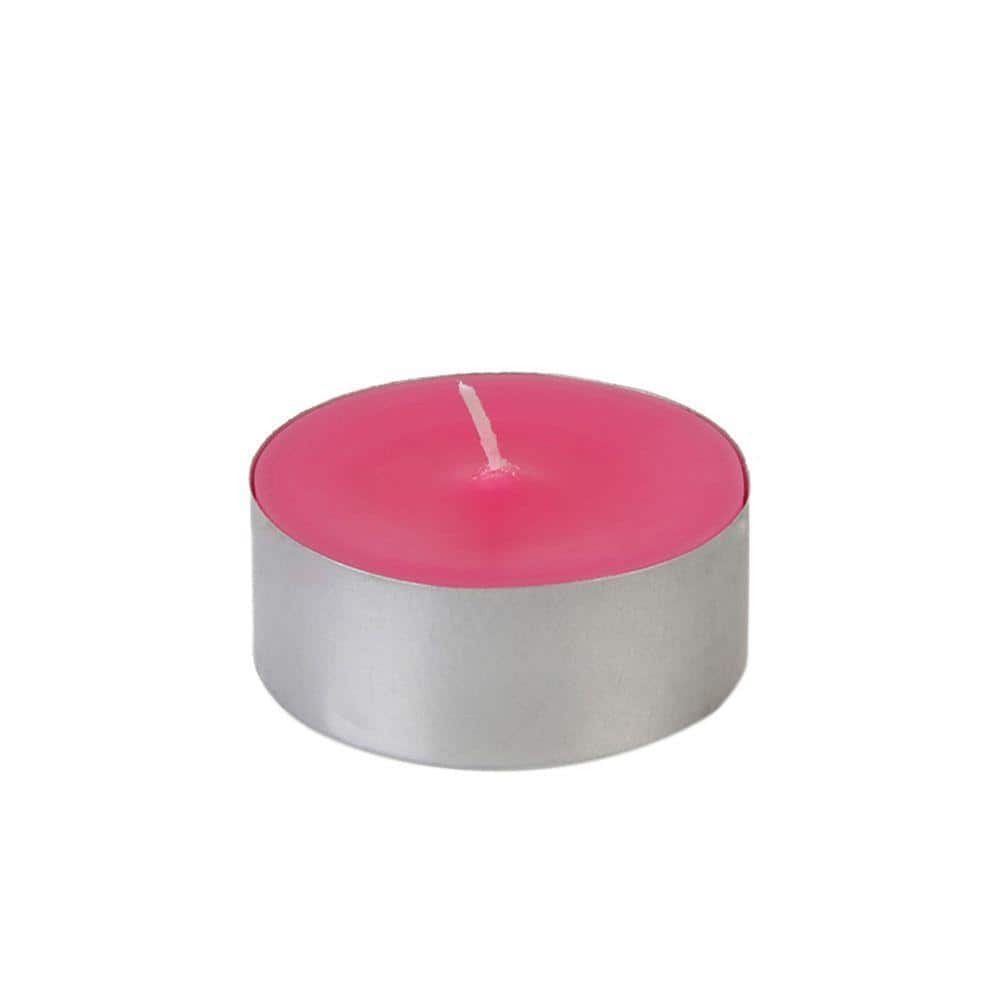 UPC 685024159073 product image for Zest Candle 2.25 in. Hot Pink Mega Oversized Tealights Candles (12-Box) | upcitemdb.com