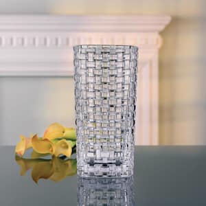 8 in. Clear Bossa Nova Crystal Vase
