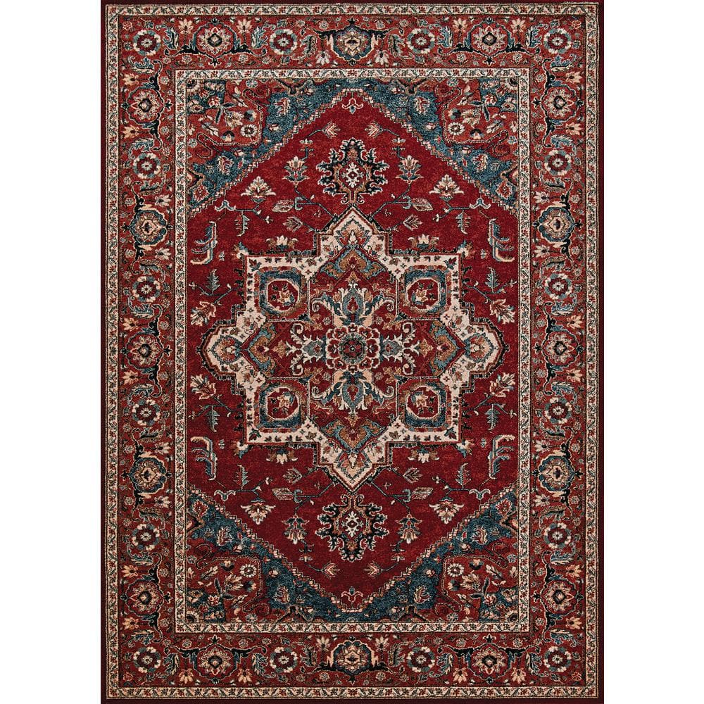 Couristan Old World Classics Antique Mashad Red 10 Ft X 14 Area Rug 45535430910139t The