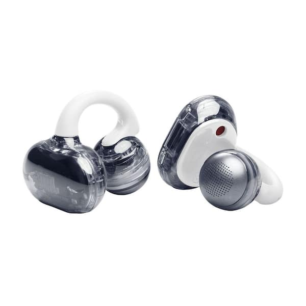 JBL Sound Gear Clips TWS White Wireless BT Earbud and In-Ear