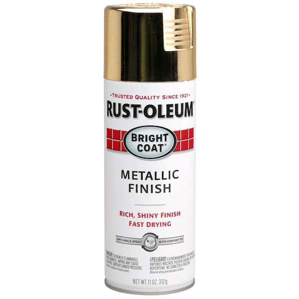 Rust-Oleum Stops Rust 11 oz. Bright Coat Metallic Gold Spray Paint (6-Pack)