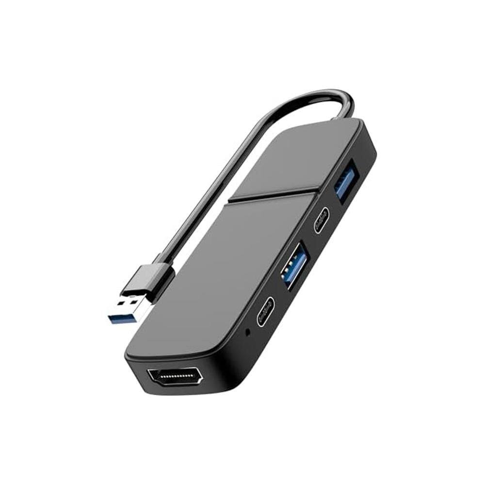 USB to HDMI Adapter Dual USB C USB A 3.0 Hub 5 Ports with 2 USB-C 2 USB-A 1 HDMI Extend for TV Projector Monitor price history on PriceWatchPro