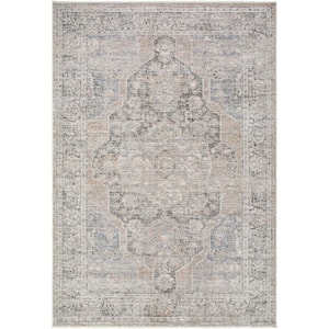 Galey Alix x Livabliss Maria Elena IV Vintage Medallion Area Rug, 9'2 in. x 12' (9' x 12'), Dark Brown