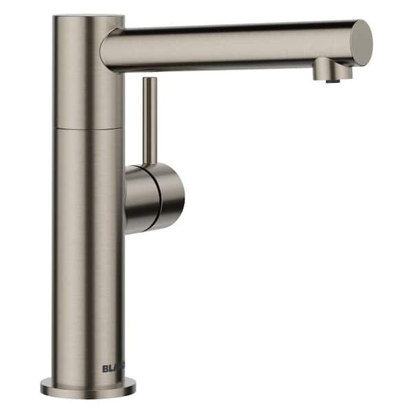 Alta II 1 Handle Beverage Faucet in Satin Platinum