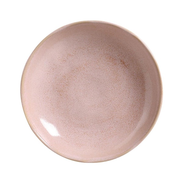 PORTO BRASIL 35.66 fl. oz. Litchi Pink Stoneware Pasta Bowl (Set of 6)