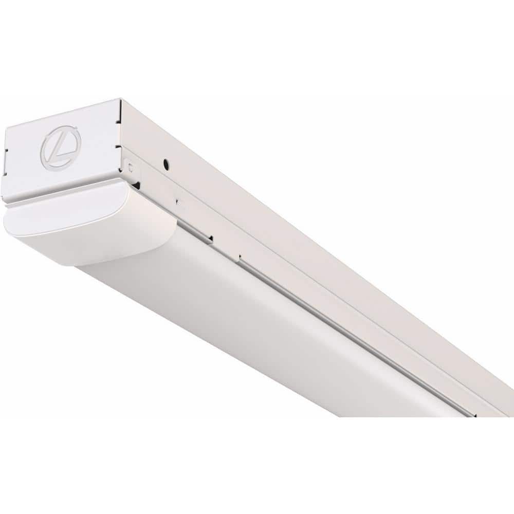 8-Foot White LED Adjustable Strip Light Fixture