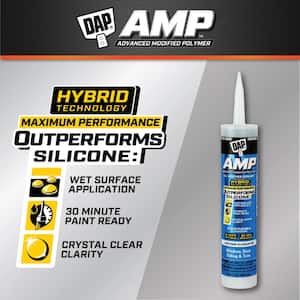 AMP Advanced Modified Polymer 9 oz. White All Weather Window, Door and Siding Sealant