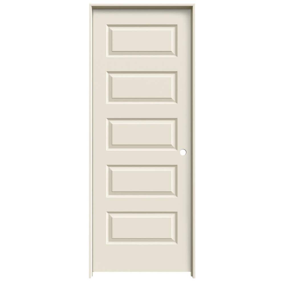 MMI DOOR 32 in. x 80 in. Smooth Rockport Left-Hand Solid Core