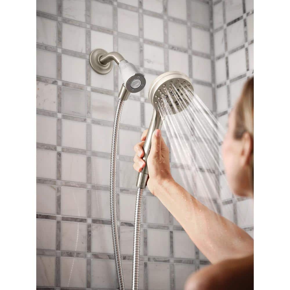 Spot Resist Nickel Handheld Wall Mounted Rain Shower System