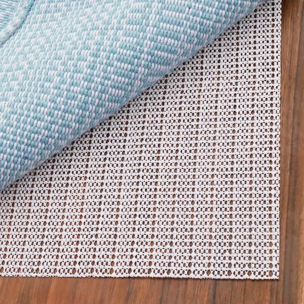 Pro Space White 2 ft. x 8 ft. Rectangle Reticular Non-Slip Grip 0.03 in. Thick Dual Surface Rug Pad