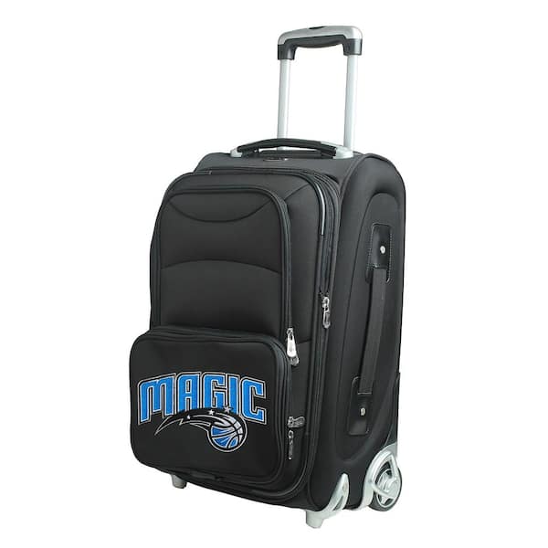 Denco NBA Orlando Magic 21 in. Black Carry-On Rolling Softside Suitcase