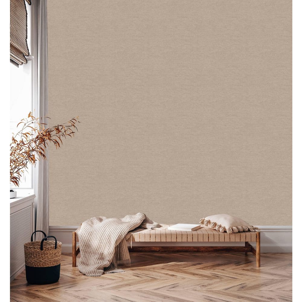 Birchwood Faux Grasscloth Effect Print Non Woven Non-Pasted Textured Wallpaper 57 Sq. Ft. price history on PriceWatchPro