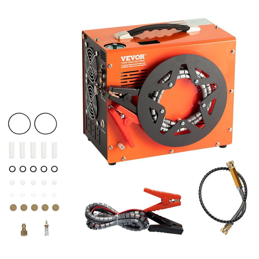 PCP Air Compressor, 4500 PSI Portable Electric Air Compressor with Built-in Power Converter & Water-Free Air Rifle price history on PriceWatchPro