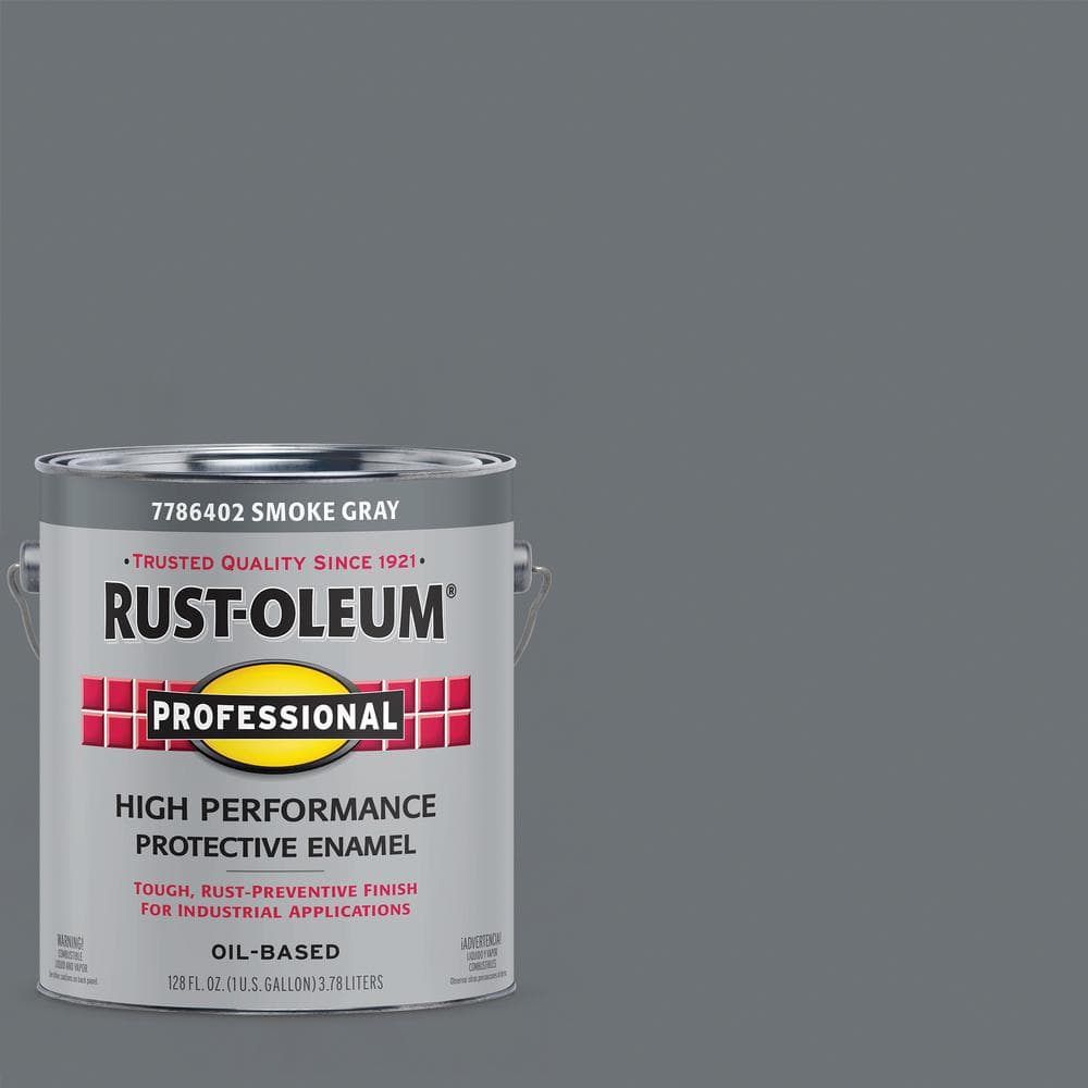 UPC 020066778644 product image for 1 gal. High Performance Protective Enamel Gloss Smoke Gray Oil-Based Interior/Ex | upcitemdb.com