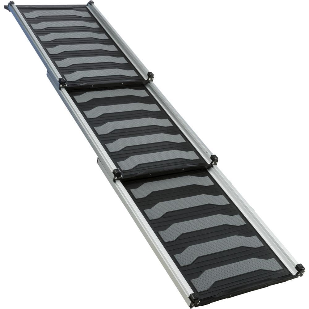 EAN 4011905394794 product image for Heavy-Duty 69 in. Telescoping Pet Ramp, Lightweight Aluminum, Portable Dog Ramp, | upcitemdb.com