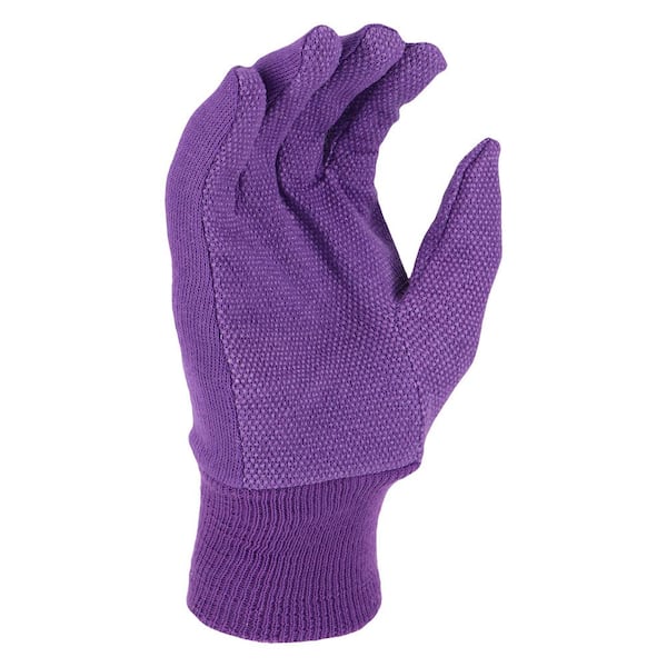 WEST. ウェッシャーツ!!!!!!! (紫) West Chester Protective Gear Women's Large Garden Jersey Gloves (2