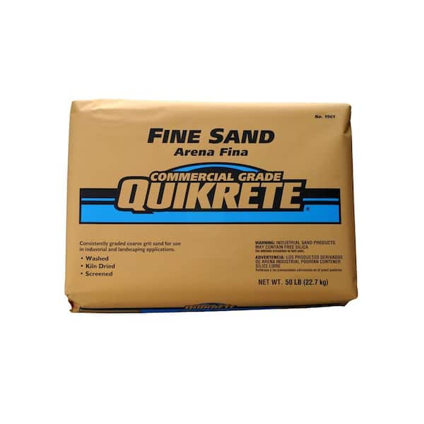 QUIKRETE 0.5-cu ft 50-lb Silica Sand in the Concrete Aggregates department  at
