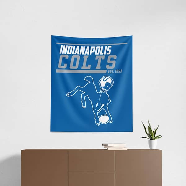 THE NORTHWEST GROUP NFL Colts 40 YD Dash Legacy Printed Wall Hanging
