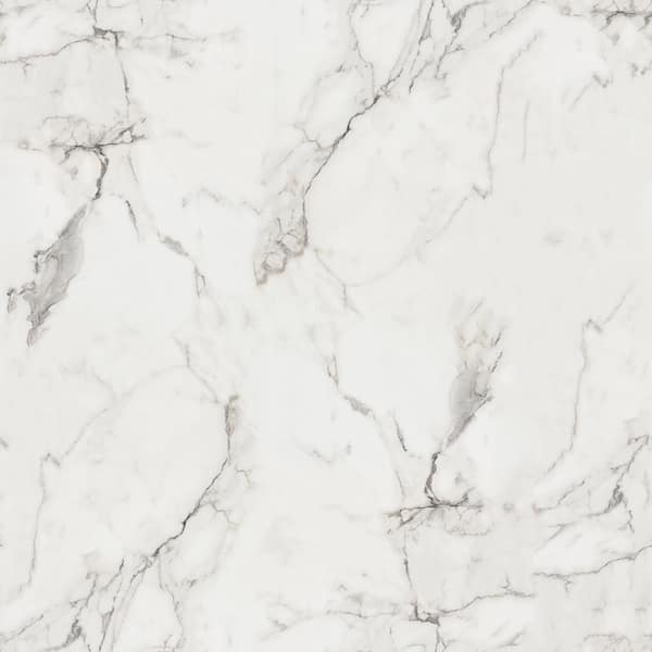 FORMICA 3 in. x 5 in. Laminate Sheet Sample in Calacatta Marble with SatinTouch Finish