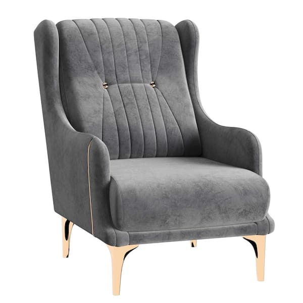 Ottomanson Saint Collection Grey Armchair
