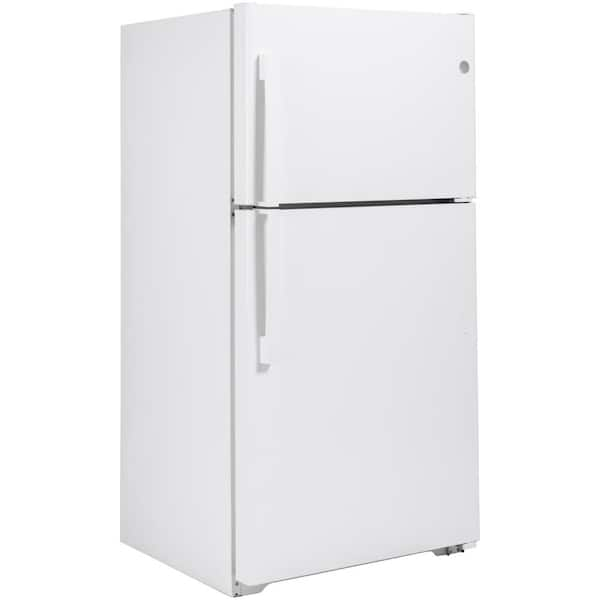 ge energy star 21.1 cu ft top freezer refrigerator