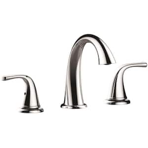 Creswell 8 in. Widespread 2-Handle Bathroom Faucet with Pop-Up Assembly in Chrome