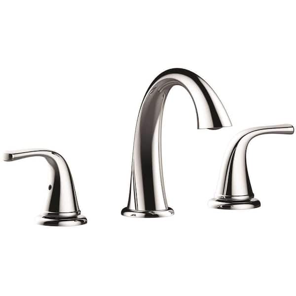 Premier Creswell 8 in. Widespread 2-Handle Bathroom Faucet with Pop-Up Assembly in Chrome