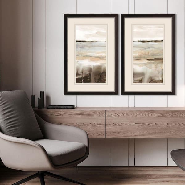 Robinson 2 Piece Framed Giclee Coastal Art Print 33 in. x 21 in.