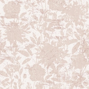 Garden Floral Pink Peel and Stick Wallpaper (Covers 28 Sq. Ft.)
