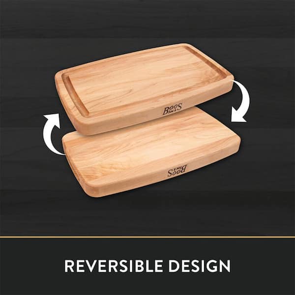 John Boos BBQBD 12in x 18in Maple Cutting Board