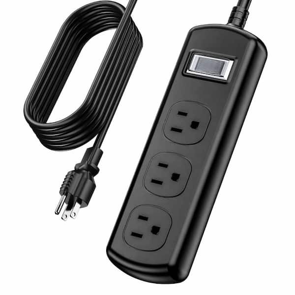 IPX6 Outdoor Weatherproof Power Strip 3 Wide Outlets Surge Protector 25 Ft Heavy Duty Extension Cord