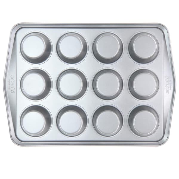 Taste of Home 12-cup Non-Stick Metal Muffin Pan, Color: Gray - JCPenney