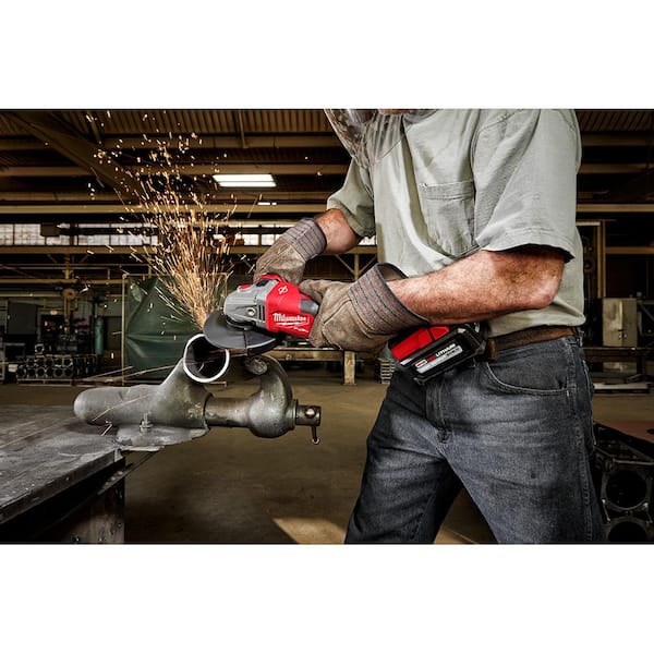 Angle Grinder Tool, 4-1/2-Inch, 6 Amp | BLACK+DECKER