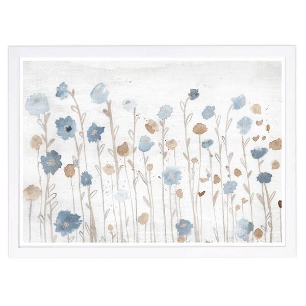 light blue wall hanging