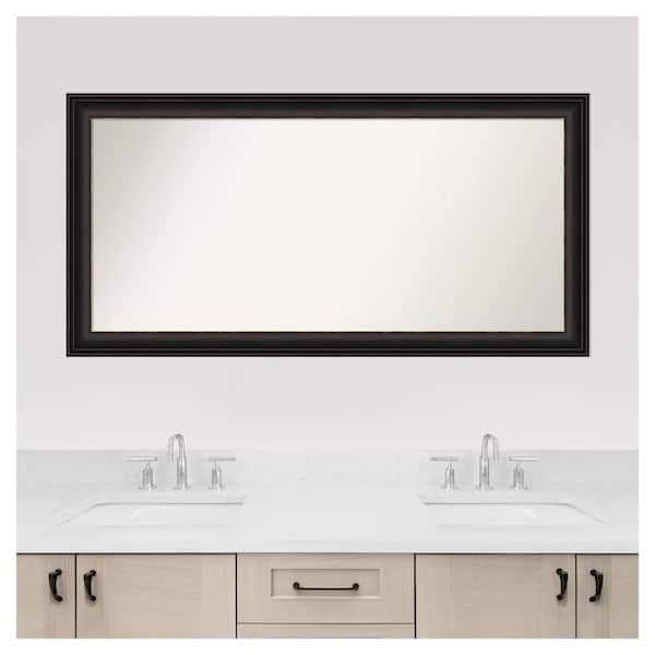 Amanti Art Trio Oil Rubbed Bronze 50.5 in. x 25.5 in. Custom Non  