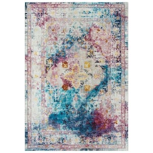 Morocco Multi 3 ft. 11 in. x 5 ft. 6 in. Persian Area Rug