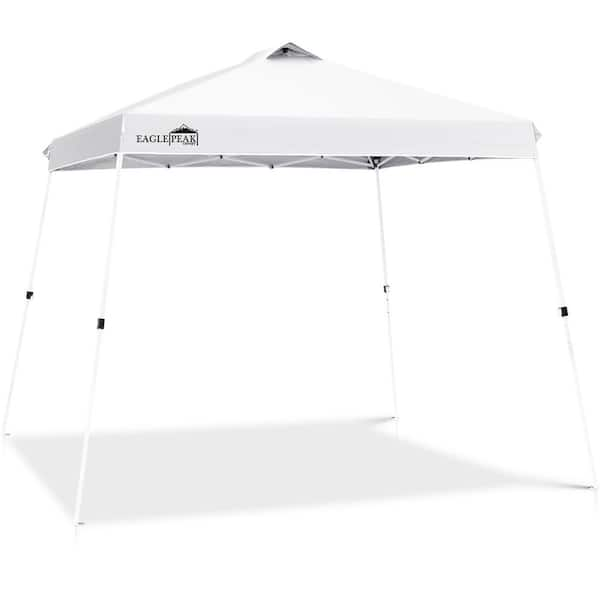 Eagle Peak 11 Ft W X 11 Ft D Slant Leg Pop Up Canopy Tent Instant