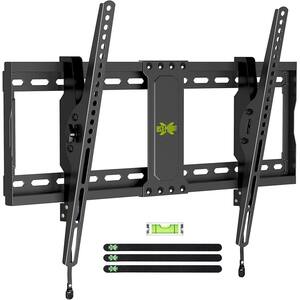 Full Motion TV Wall Mount Bracket for Most 37-86 inch TVs, Swivel Tilt  Extension Level TV Mount, Max VESA 600x400mm, Holds up to 132lbs & 16 Wood