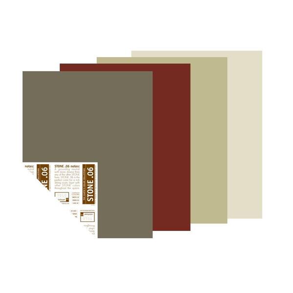 YOLO Colorhouse Farmer's Market Palette 12 in. x 16 in. Pre-Painted Big Chip Sample (4-Pack)-DISCONTINUED