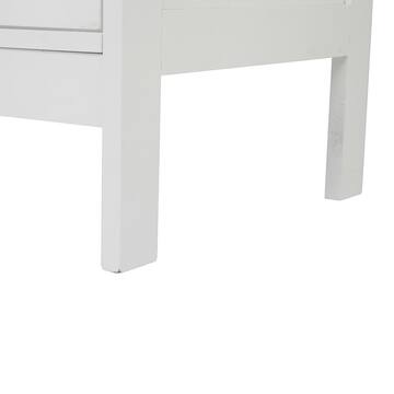 Winado MDF White Double Door Sideboard 303031706454
