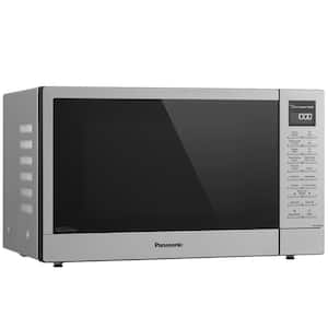 20.7 in. 1.2 cu. ft. Electric Countertop Microwave in Stainless Steel with Inverter Technology and Genius Sensor