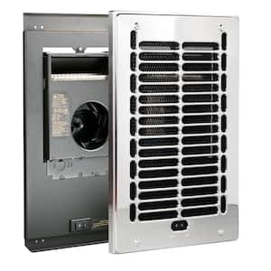 120-volt 1,000-watt RBF Series In-wall Fan-forced Electric Bathroom Heater in Chrome