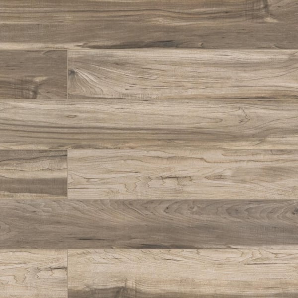 Cavallo Beige 6 in. x 36 in. Matte Porcelain Wood Look Floor and Wall Tile (13.08 sq. ft./Case)