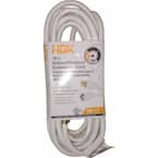 15 ft. 16/3 Indoor/Outdoor Extension Cord, White