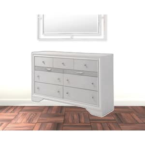 Amelia White 9 Drawers 63 in. Dresser