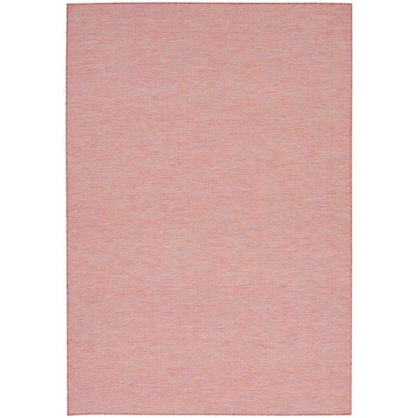 Nourison Positano Rainbow 7 ft. x 10 ft. Solid Contemporary Indoor/Outdoor Area Rug