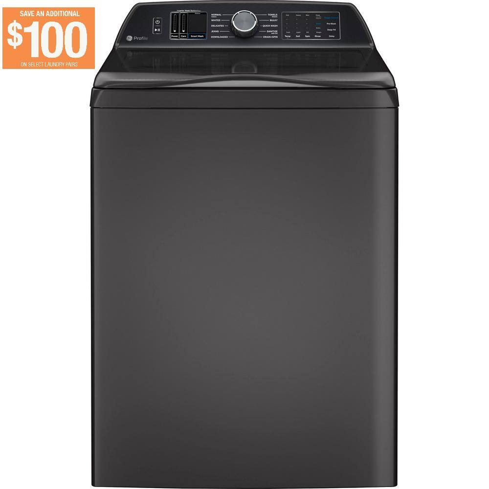 GE Profile Profile High-Efficiency Smart Top Load Washer With Quiet ...