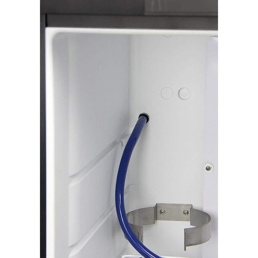 Stainless Steel Dual Tap Freestanding Kegerator with Adjustable Temperature